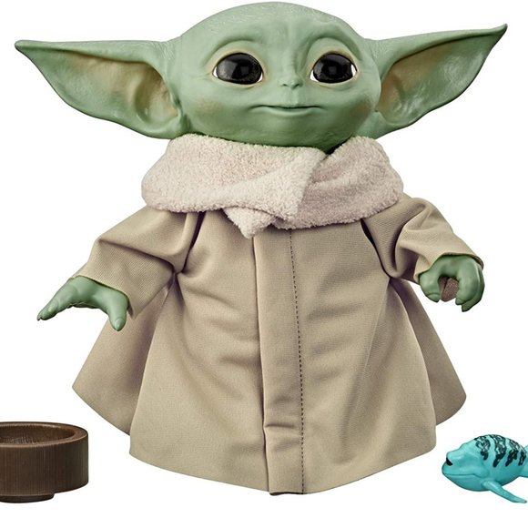 Star Wars The Child Talking Plush Toy with Character Sounds and Accessories, The - Picture 2 of 4